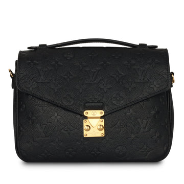 Louis Vuitton Pochette Métis Black Empreinte