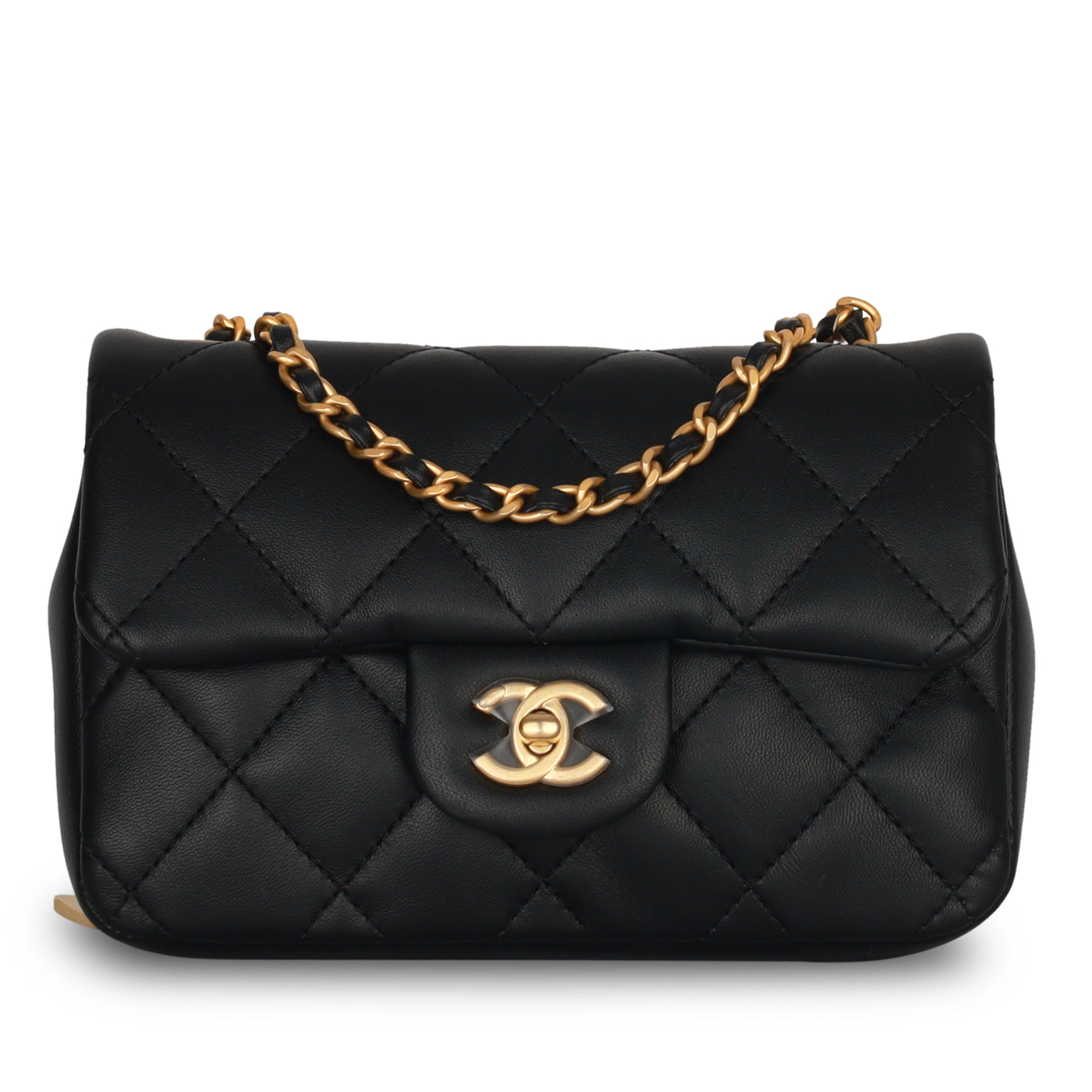 Chanel Mini Flap Bag Heart Chain