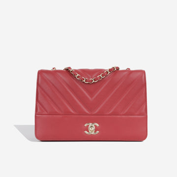 Chanel Chevron Seasonal Full Flap Bag