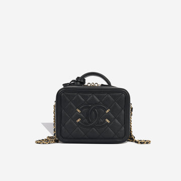 Chanel Filigree CC Vanity Case Small