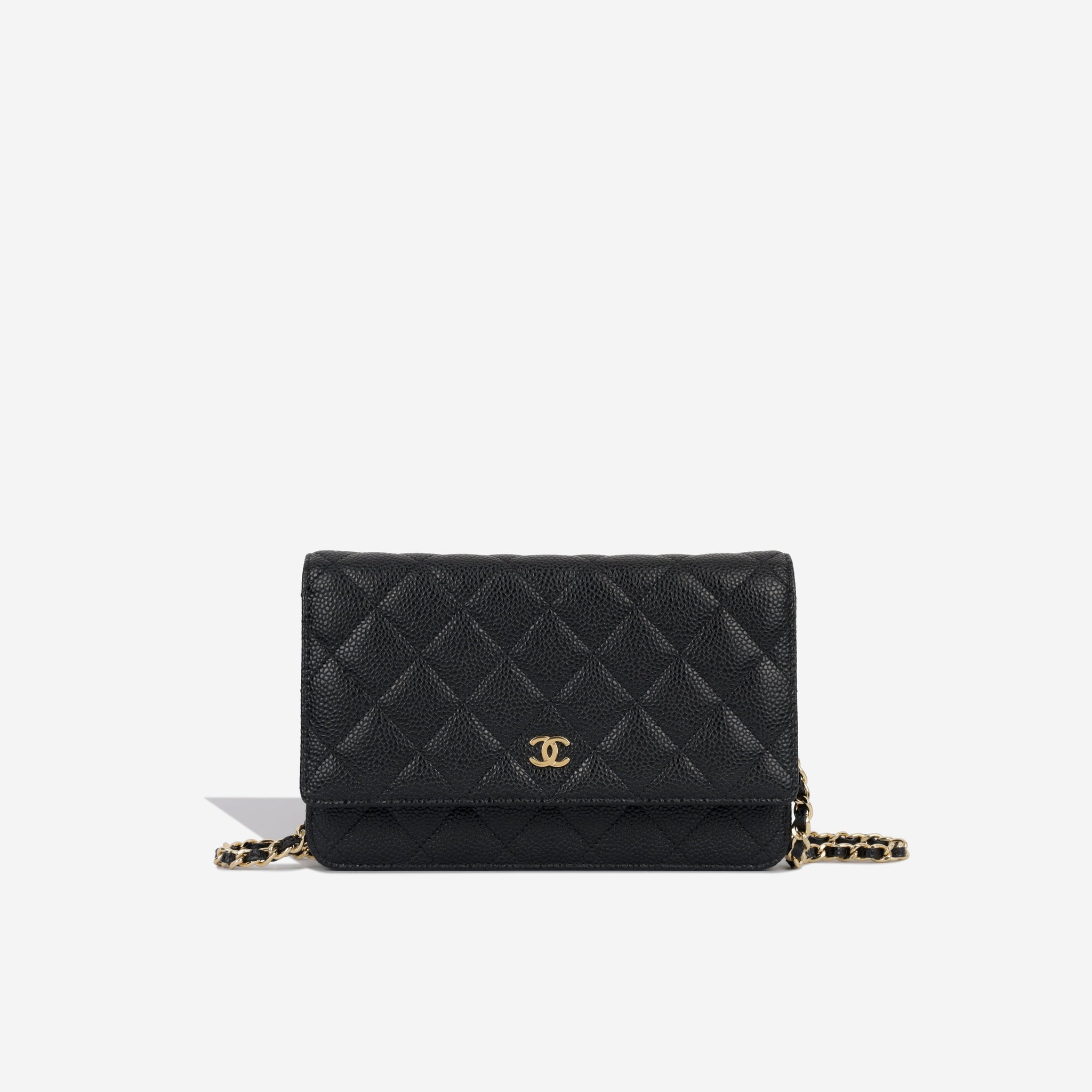 Chanel Classic Wallet-On-Chain Caviar