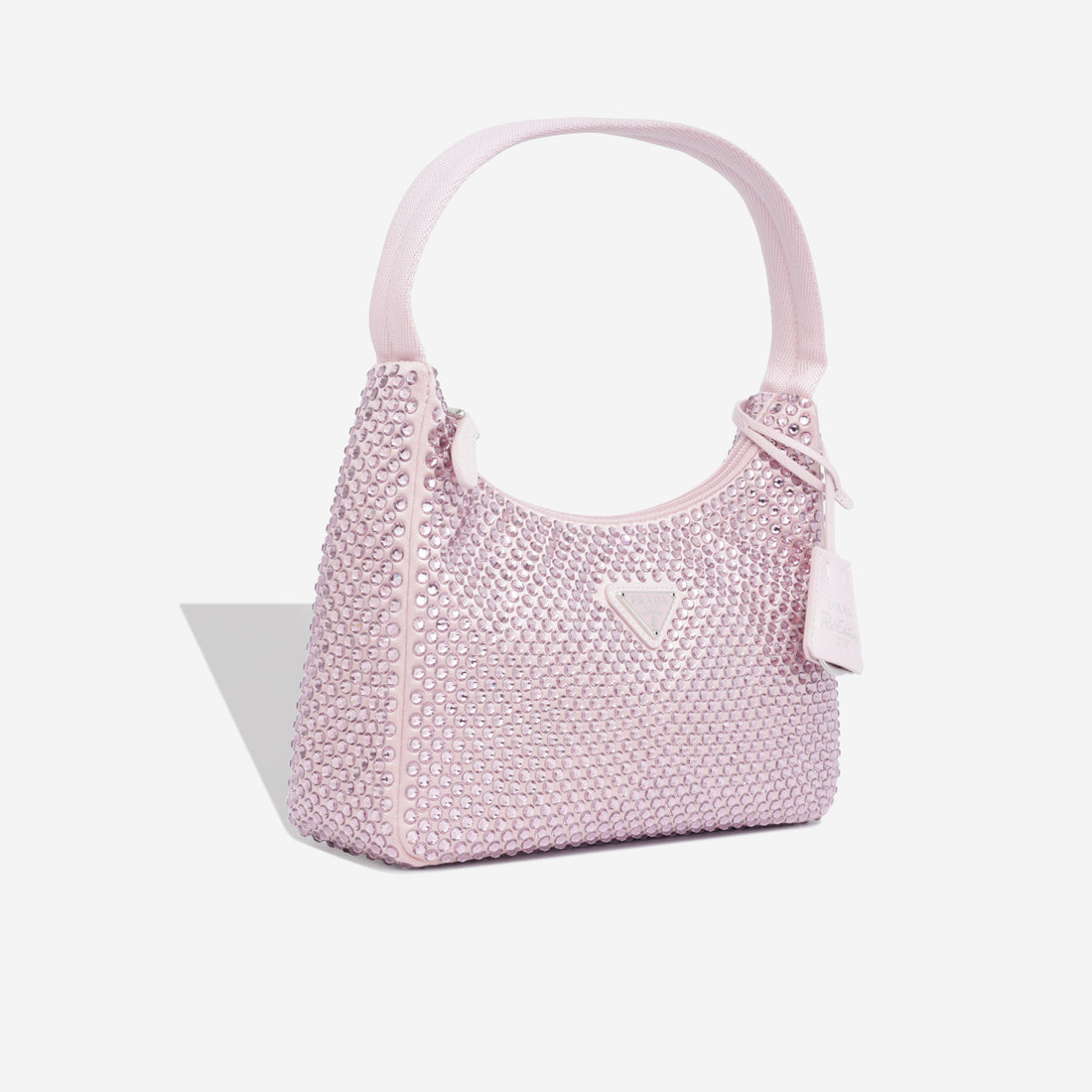 Prada Satin Mini Bag with Crystals