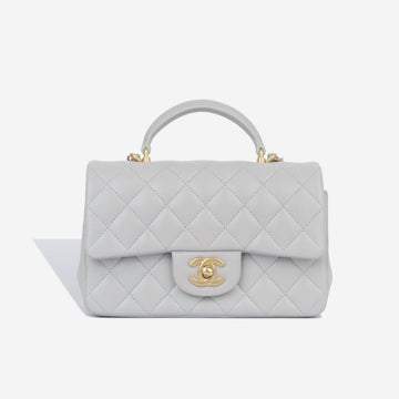 Chanel Mini Flap Bag With Top Handle