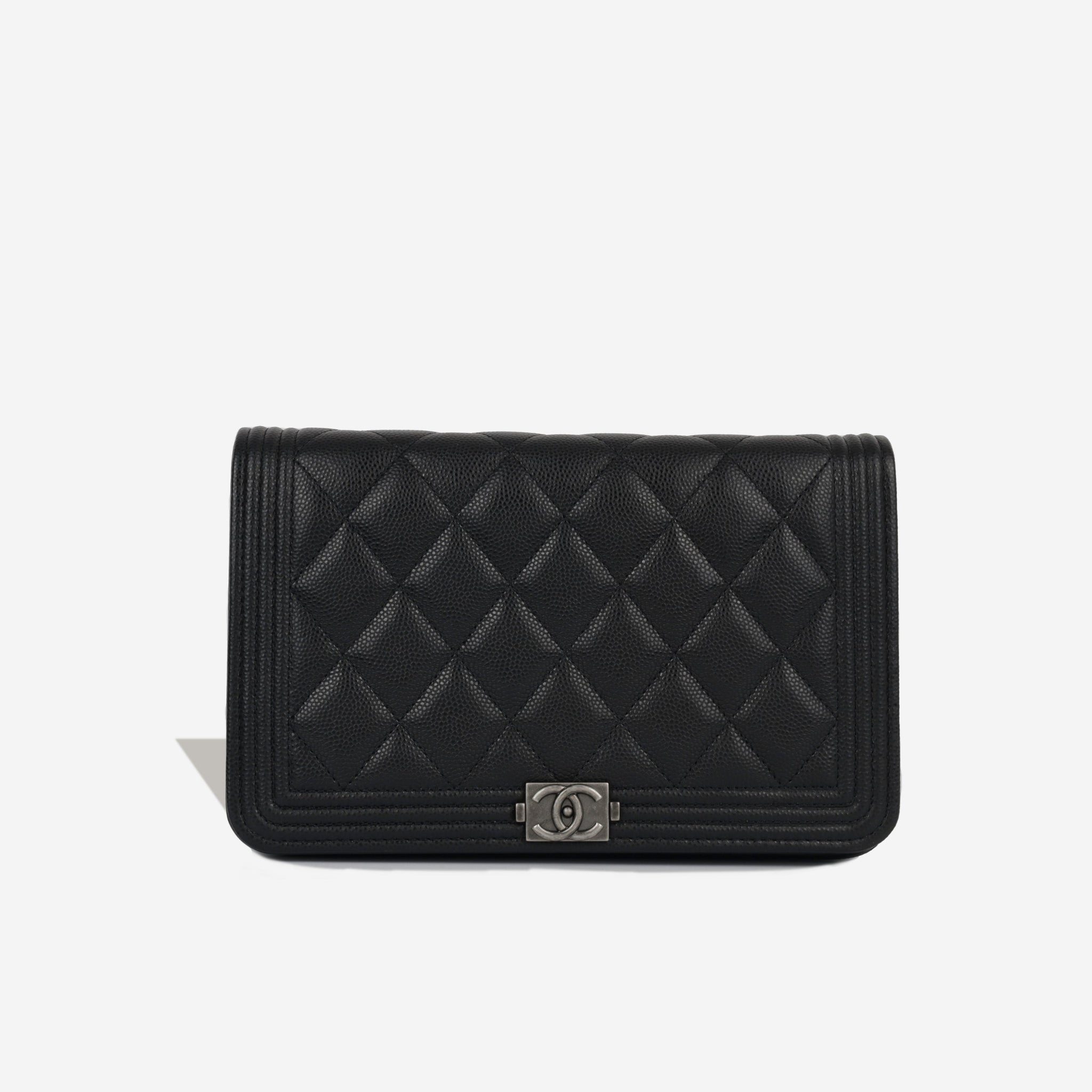 Chanel Boy WOC Black Caviar