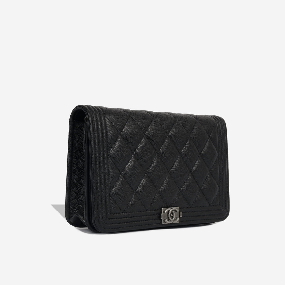 Chanel Boy WOC Black Caviar