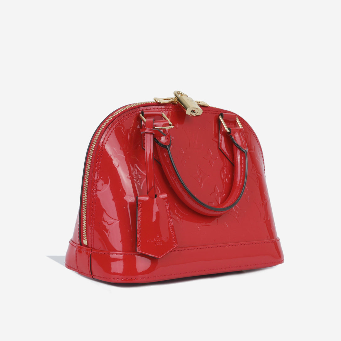 Louis Vuitton Alma BB Red Vernis