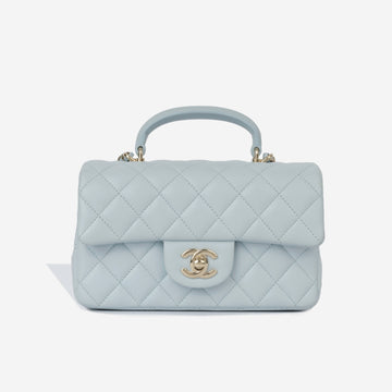 Chanel Mini Flap Bag With Top Handle