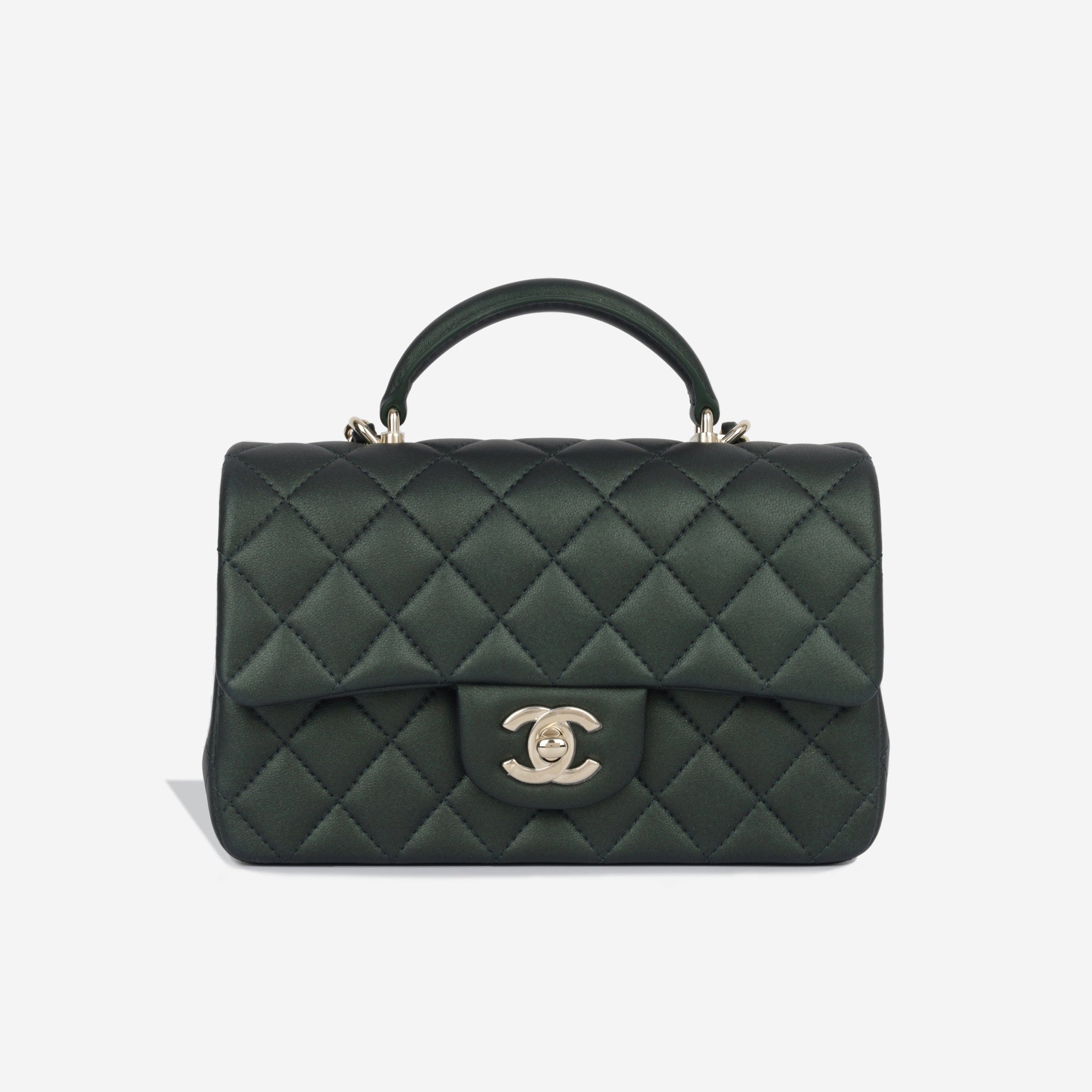 Chanel Mini Flap Bag With Top Handle