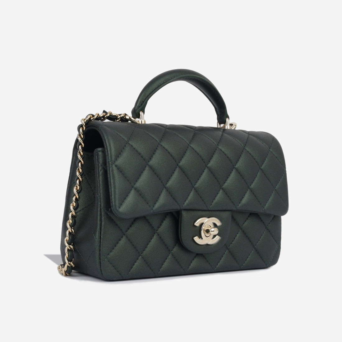 Chanel Mini Flap Bag With Top Handle