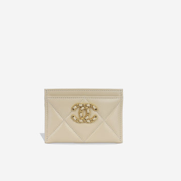 Chanel 19 Card Holder
