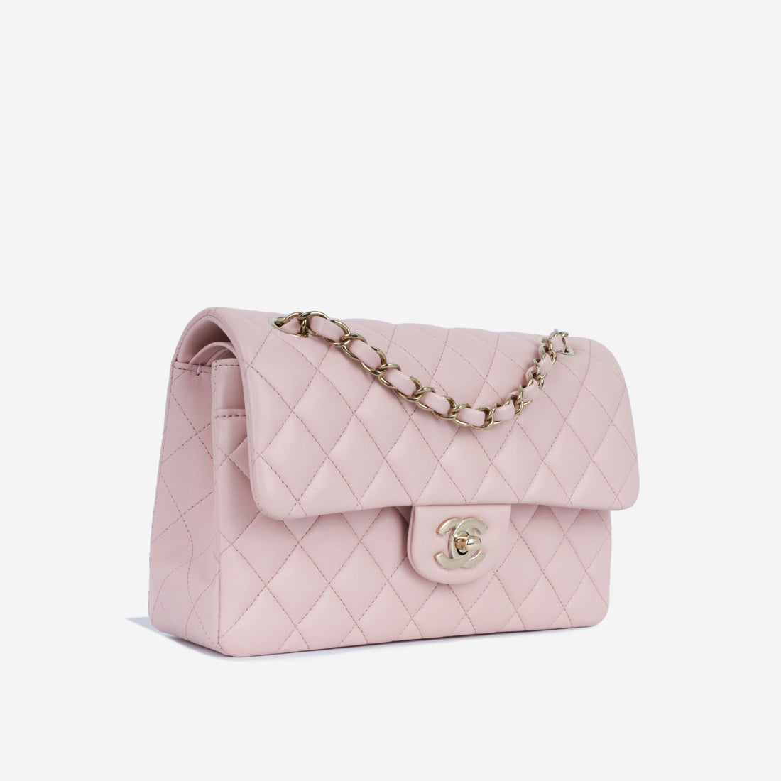 Chanel Small Classic Flap Bag Pink