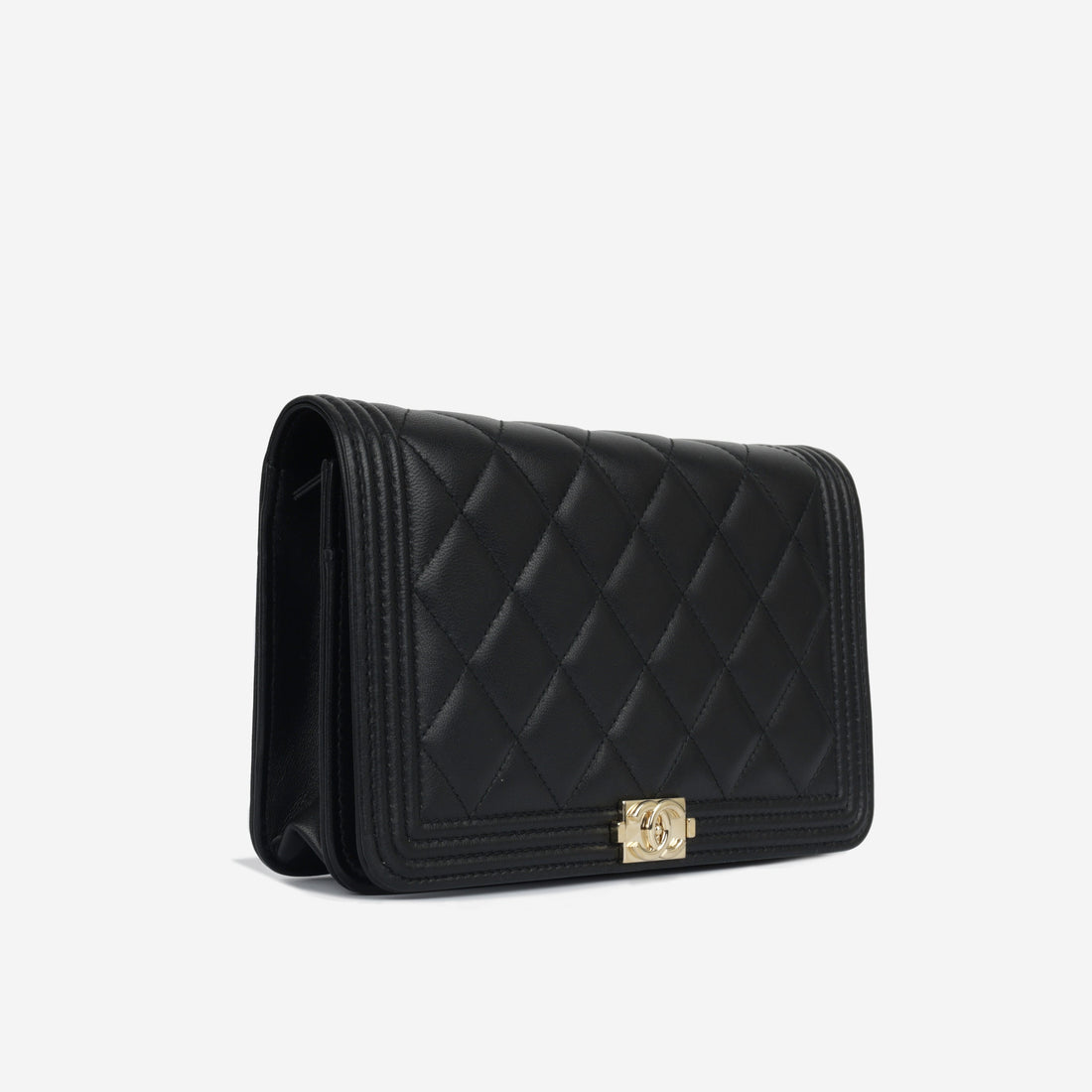Chanel Boy WOC Black Lambskin