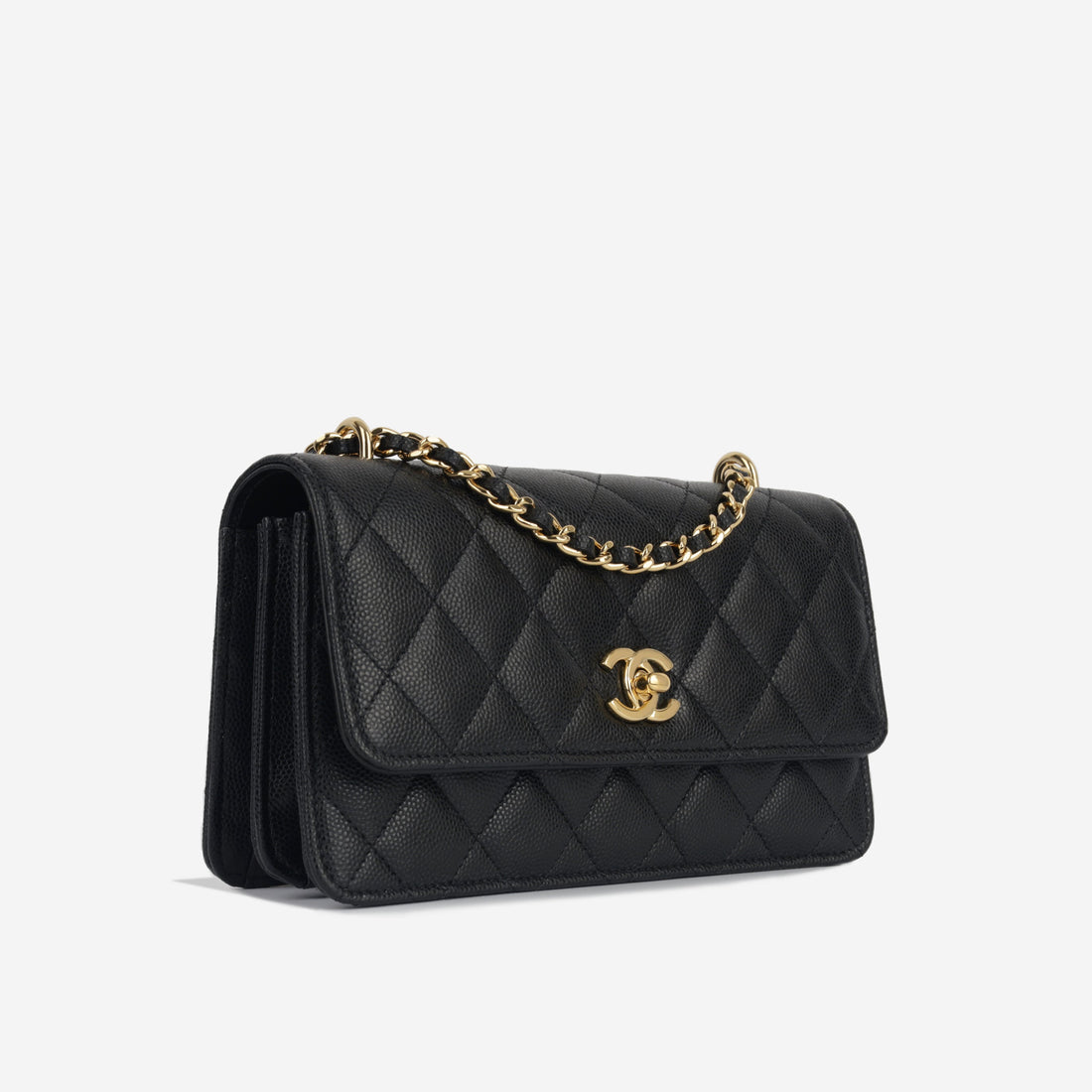 Chanel SS23 Wallet On Chain w/ Charm