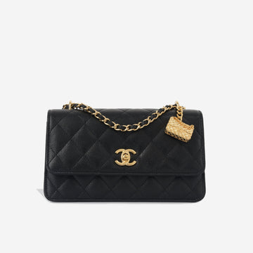 Chanel SS23 Wallet On Chain w/ Charm
