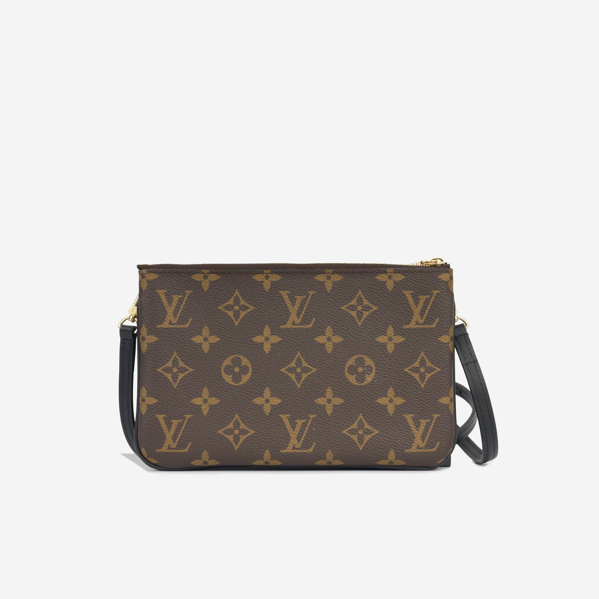 Louis Vuitton Pochette Double Zip Reverse Monogram