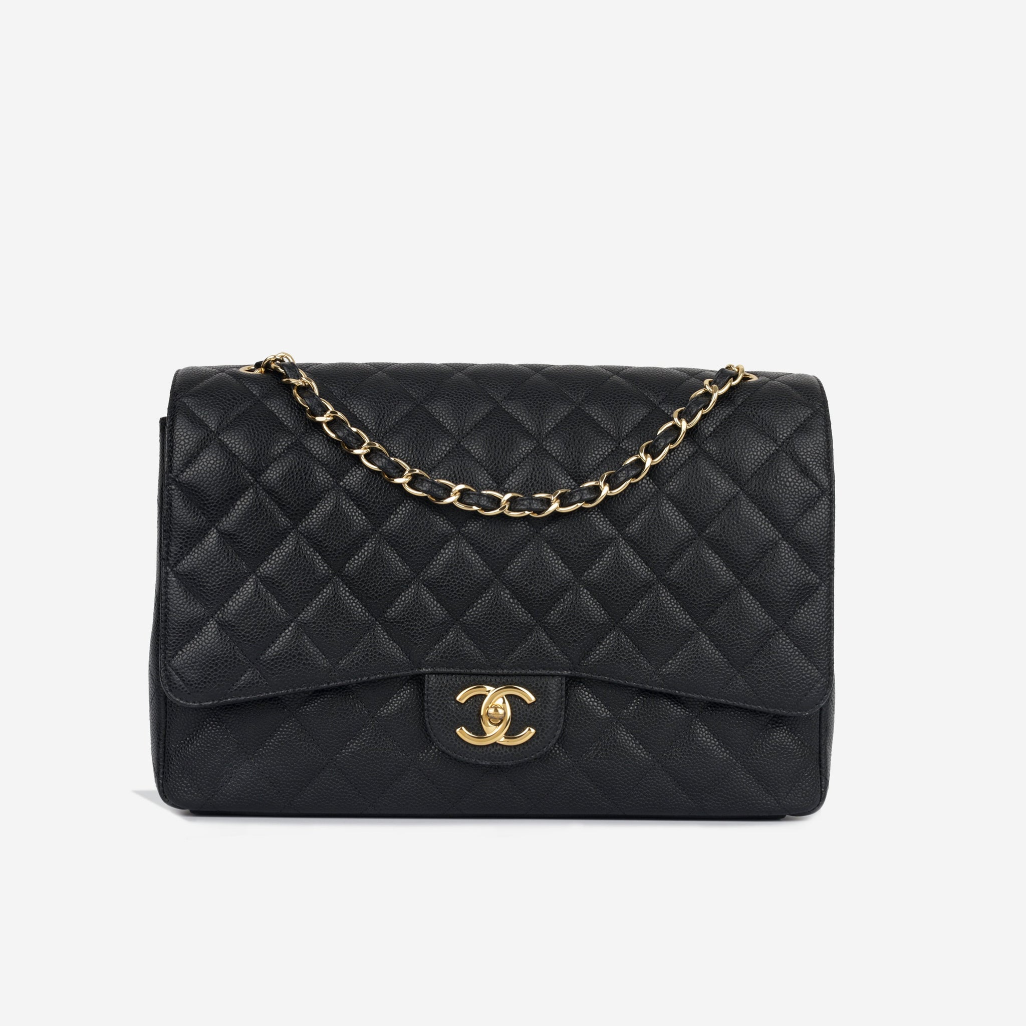 Chanel Maxi Classic Flap Black Caviar
