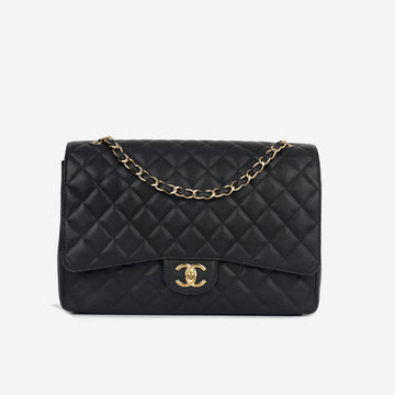 Chanel Maxi Classic Flap Black Caviar