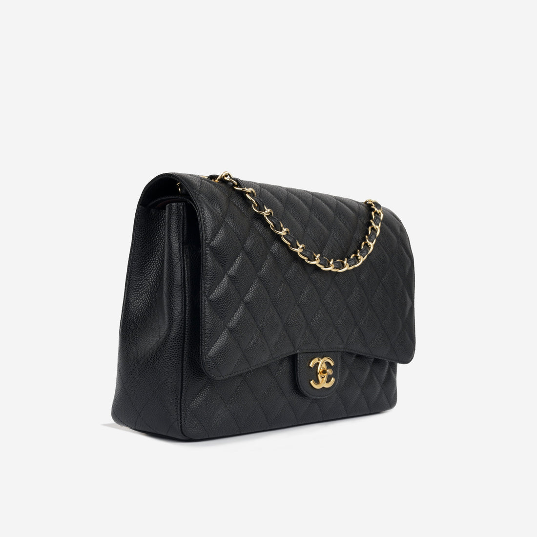 Chanel Maxi Classic Flap Black Caviar