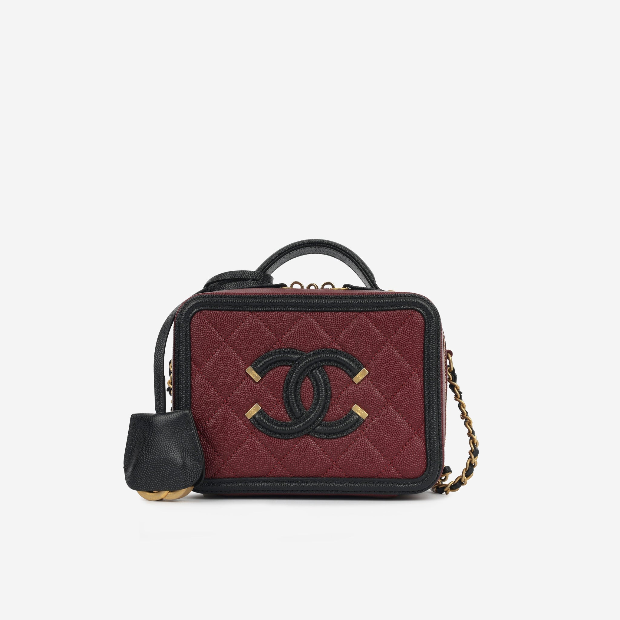 Chanel Filigree CC Vanity Case Mini