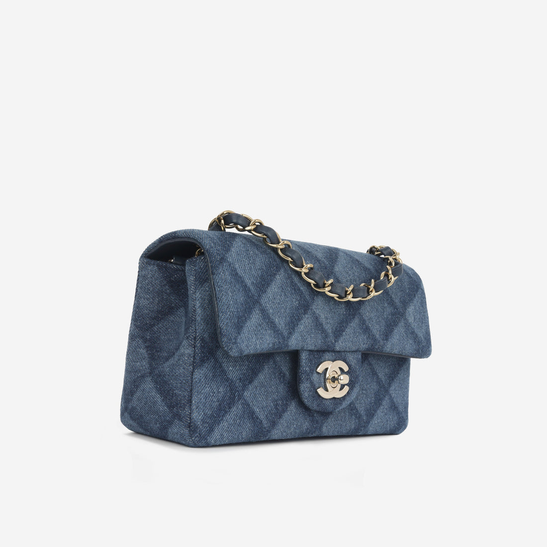 Chanel Mini Rectangular Dark Denim