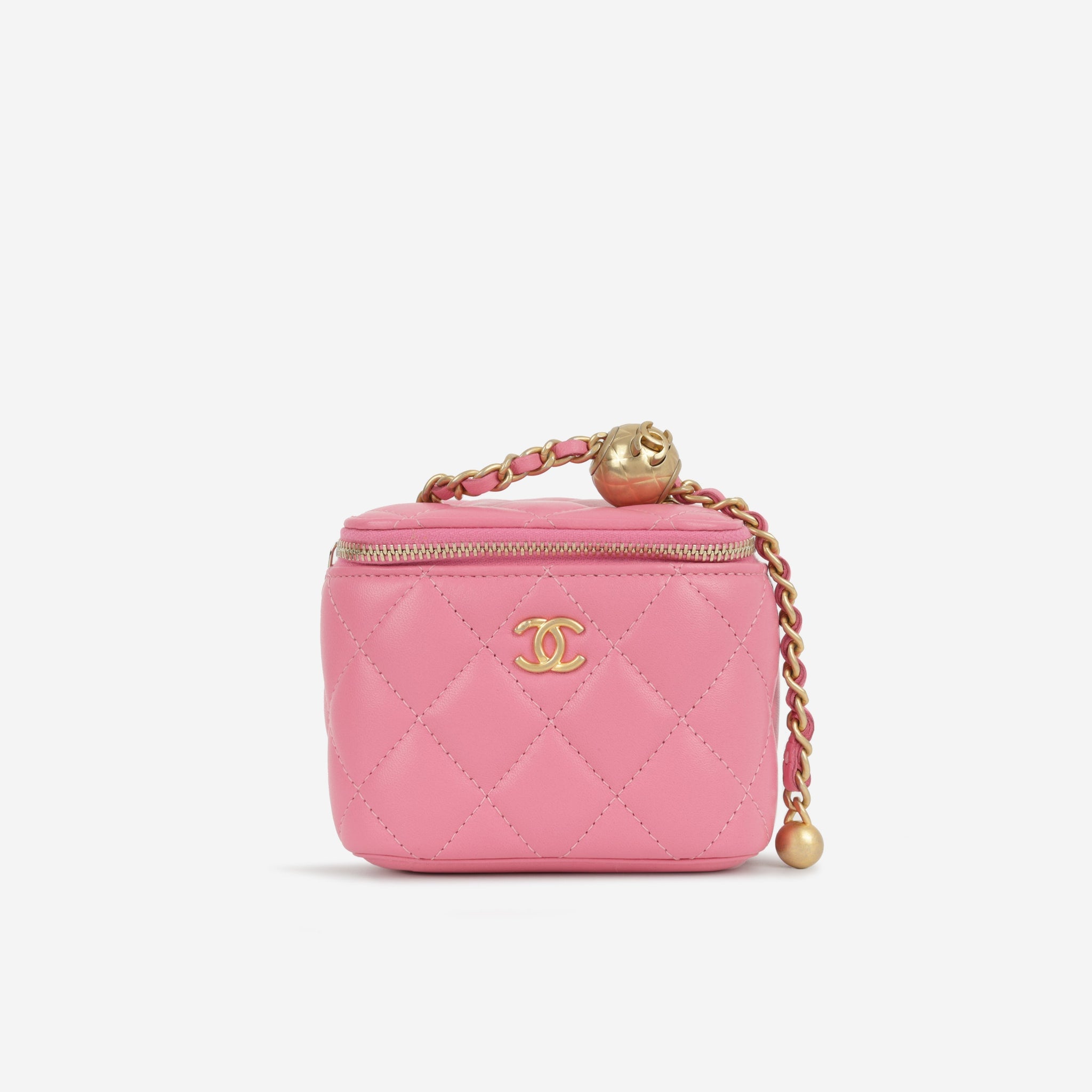 Chanel Mini Vanity on Pearl Chain