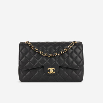 Chanel Classic Flap Bag Jumbo Classic Flap Gold Hardware