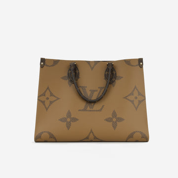 Louis Vuitton Louis Vuitton Onthego MM Tote Monogram Gold Hardware