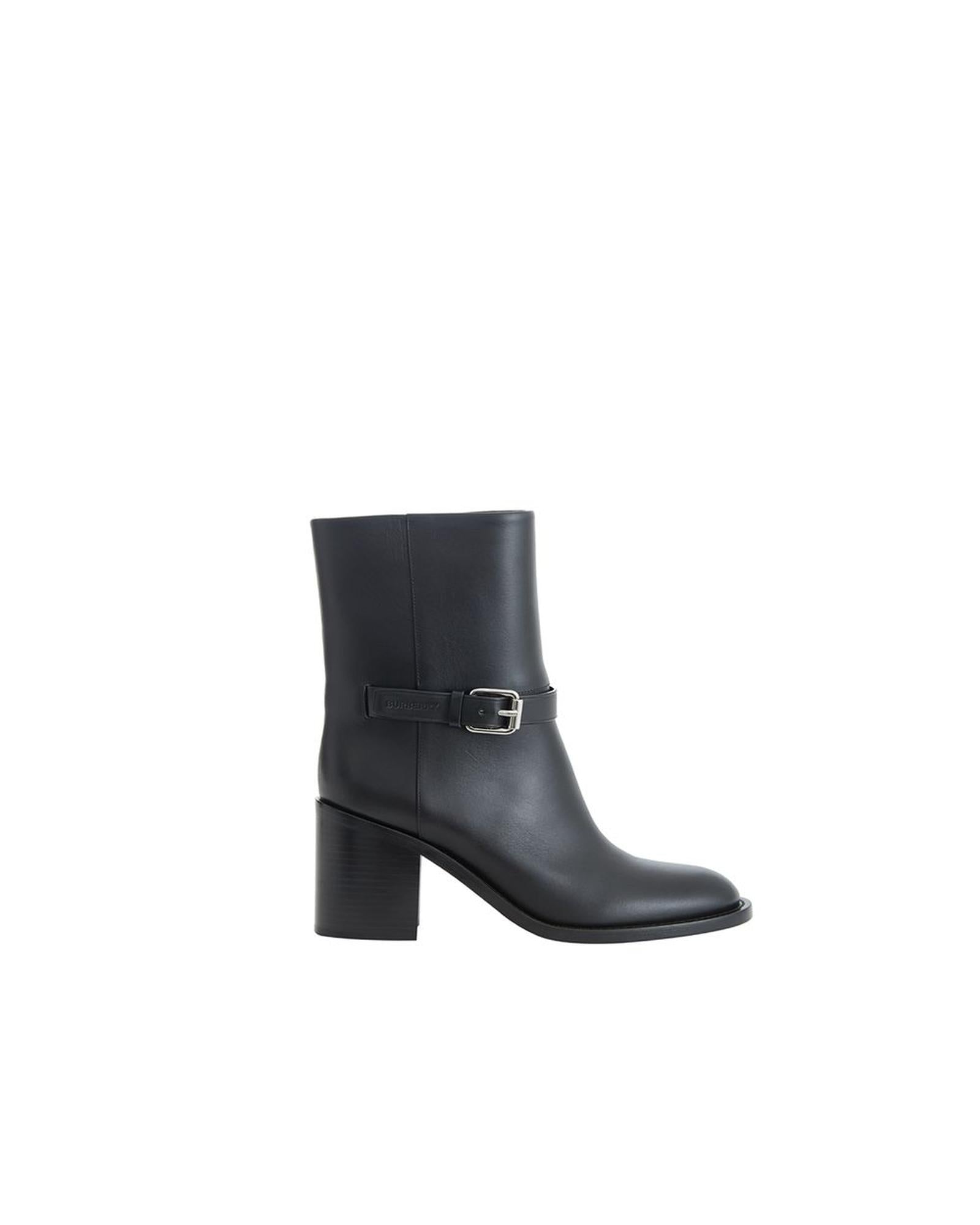 Burberry  Kensington Leather Ankle Boots for Women