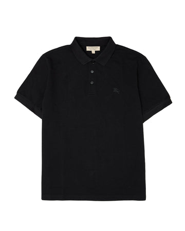 Burberry Short Sleeve Polo Shirt Men Black