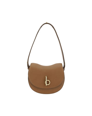 Burberry Lola Small Leather Bag Women Brown Shoulder Bags