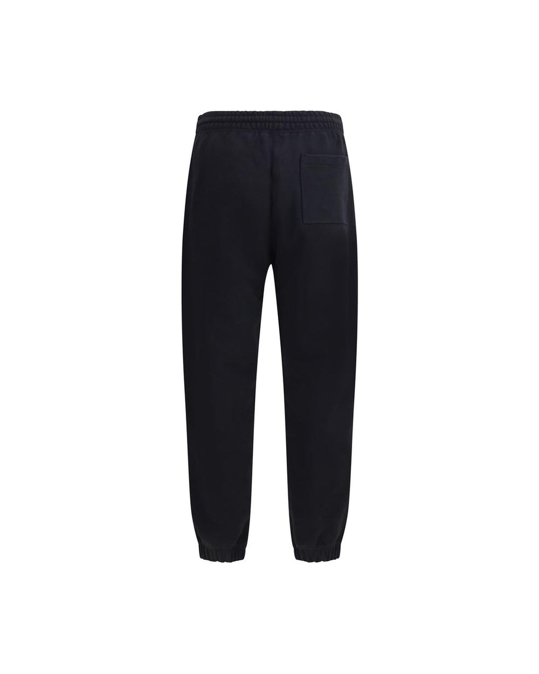 Burberry LogoEmbroidered Sweatpants Men Black Pants
