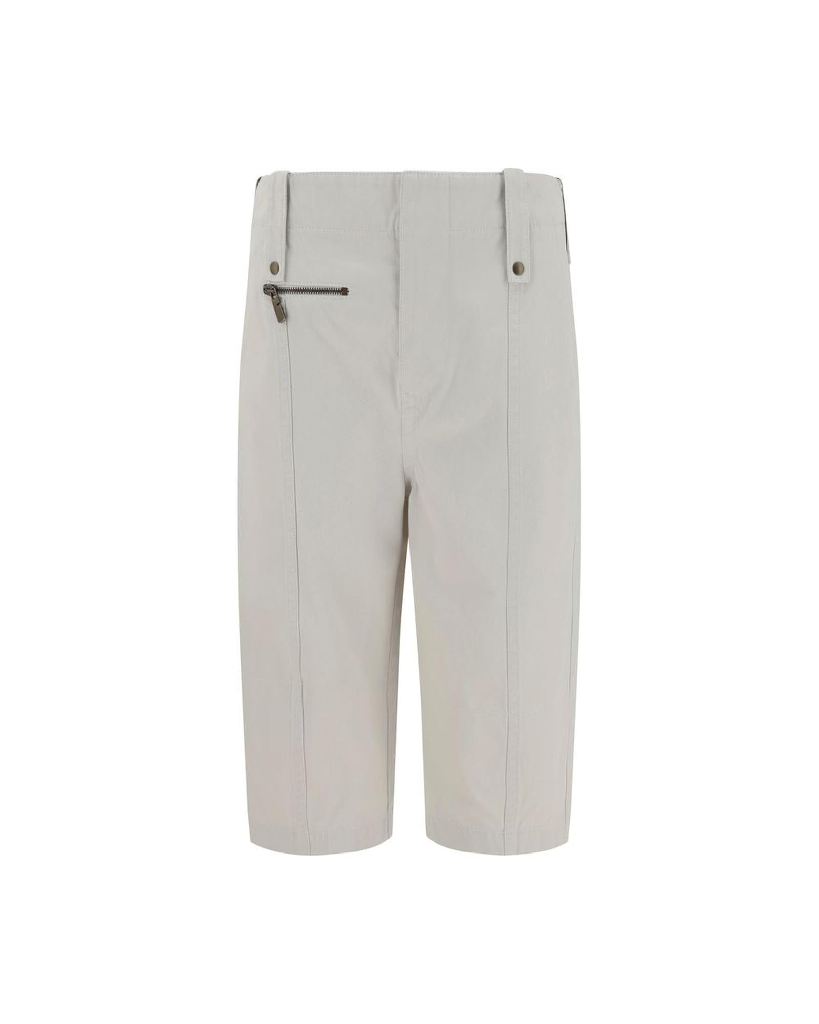 Burberry Lightweight Bermuda Shorts Women Beige Pants