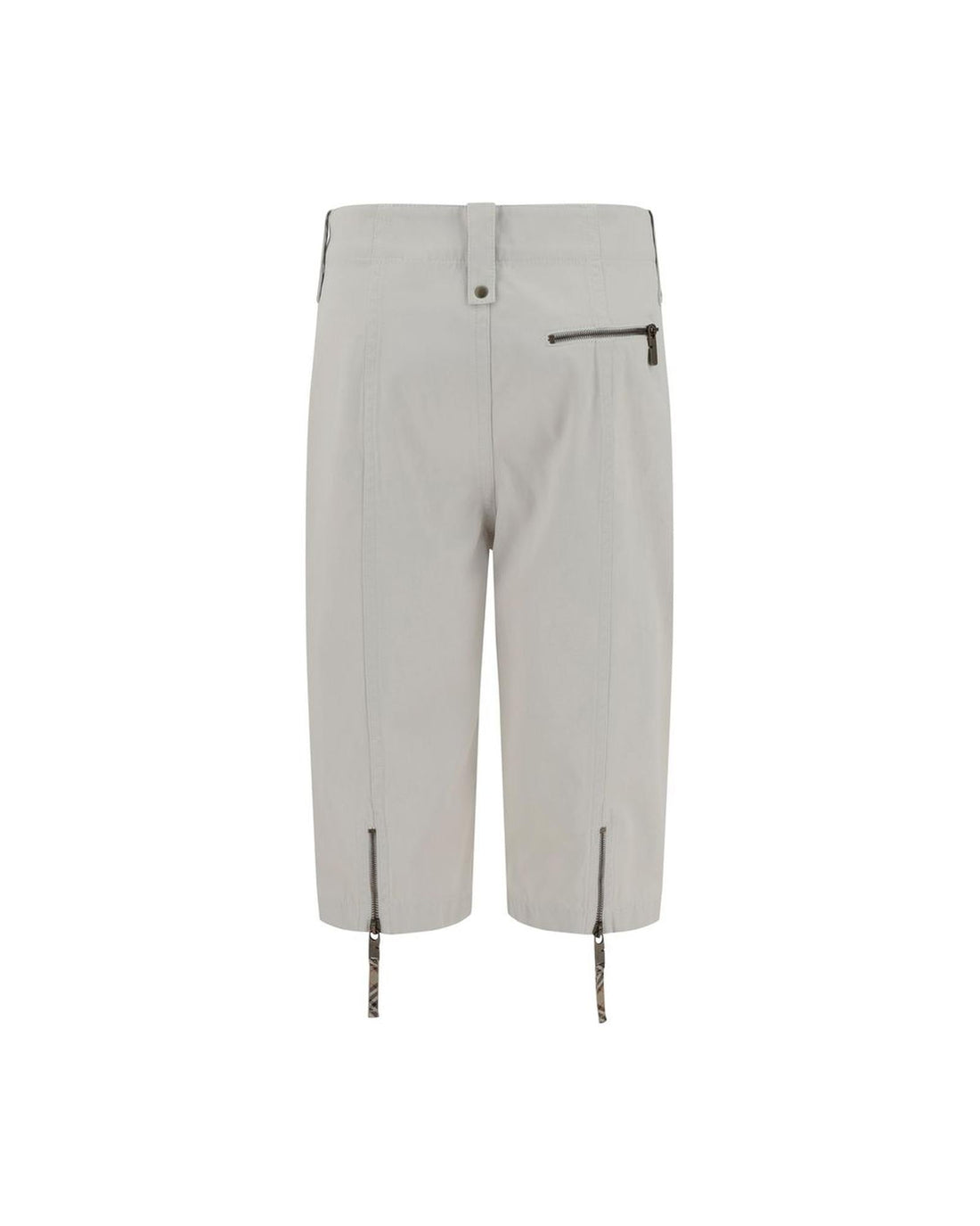 Burberry Lightweight Bermuda Shorts Women Beige Pants