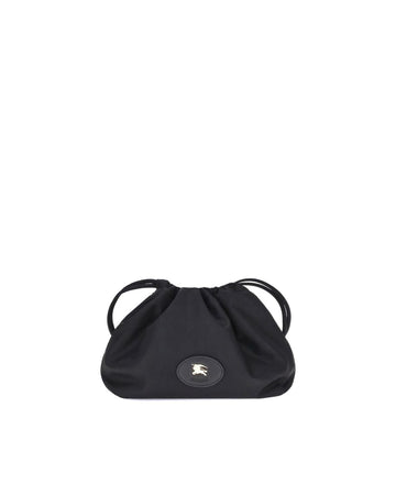 Burberry Drawstring Bucket Bag Women Black Clutch Bags