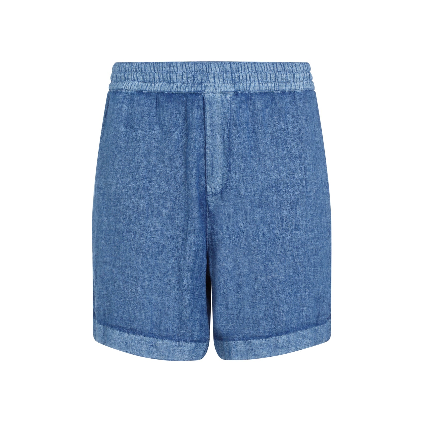 BURBERRY Men's Linen Drawstring Shorts - Size 8081793