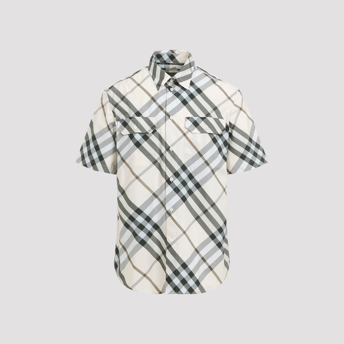 BURBERRY Cotton Check Shirt - Spring Summer Edition