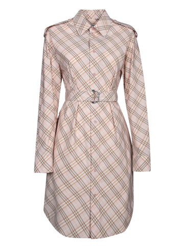 BURBERRY Elegant Flattering Mini Dress for Women