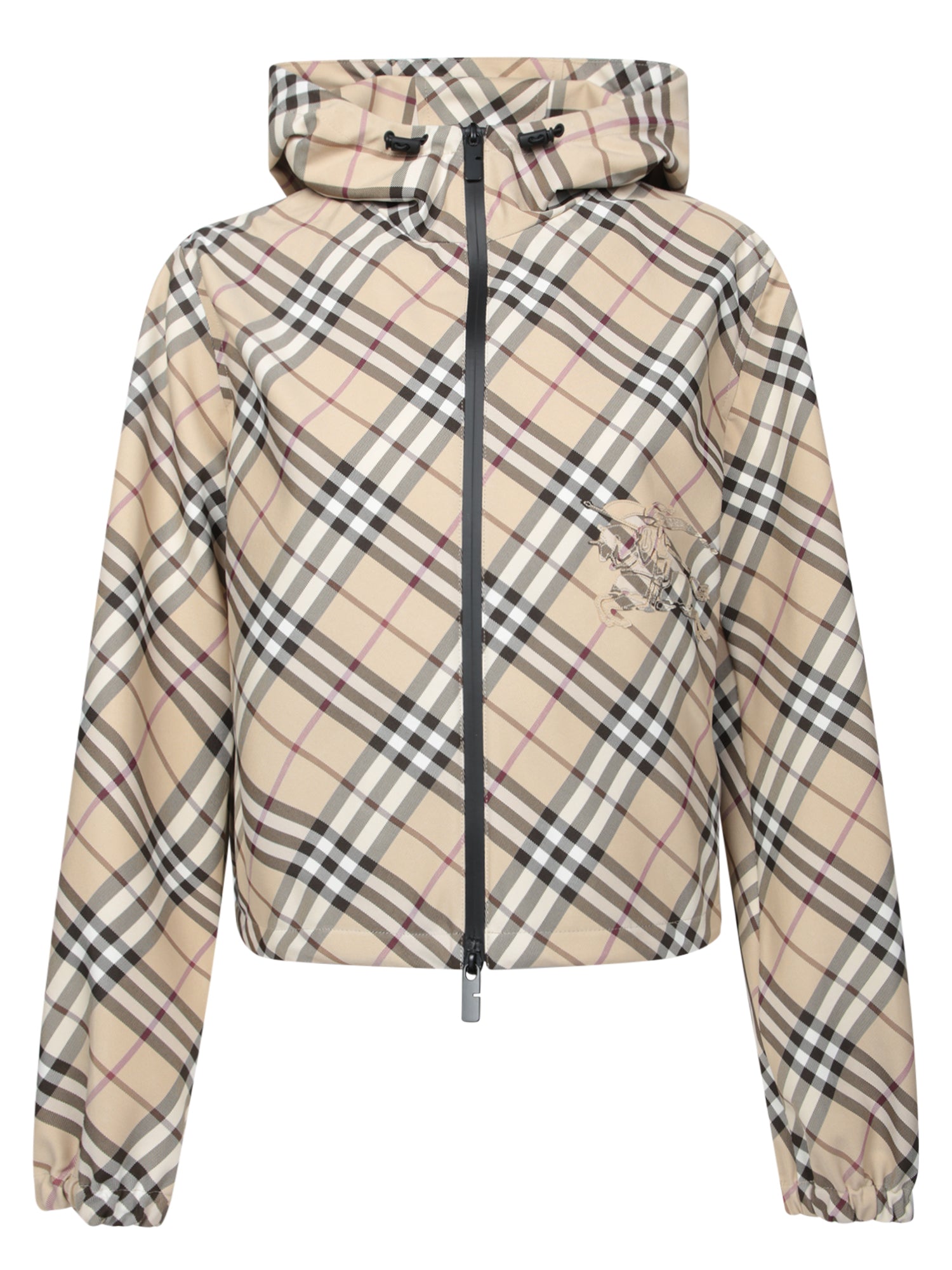 BURBERRY Contemporary Check Pattern Jacket for Women