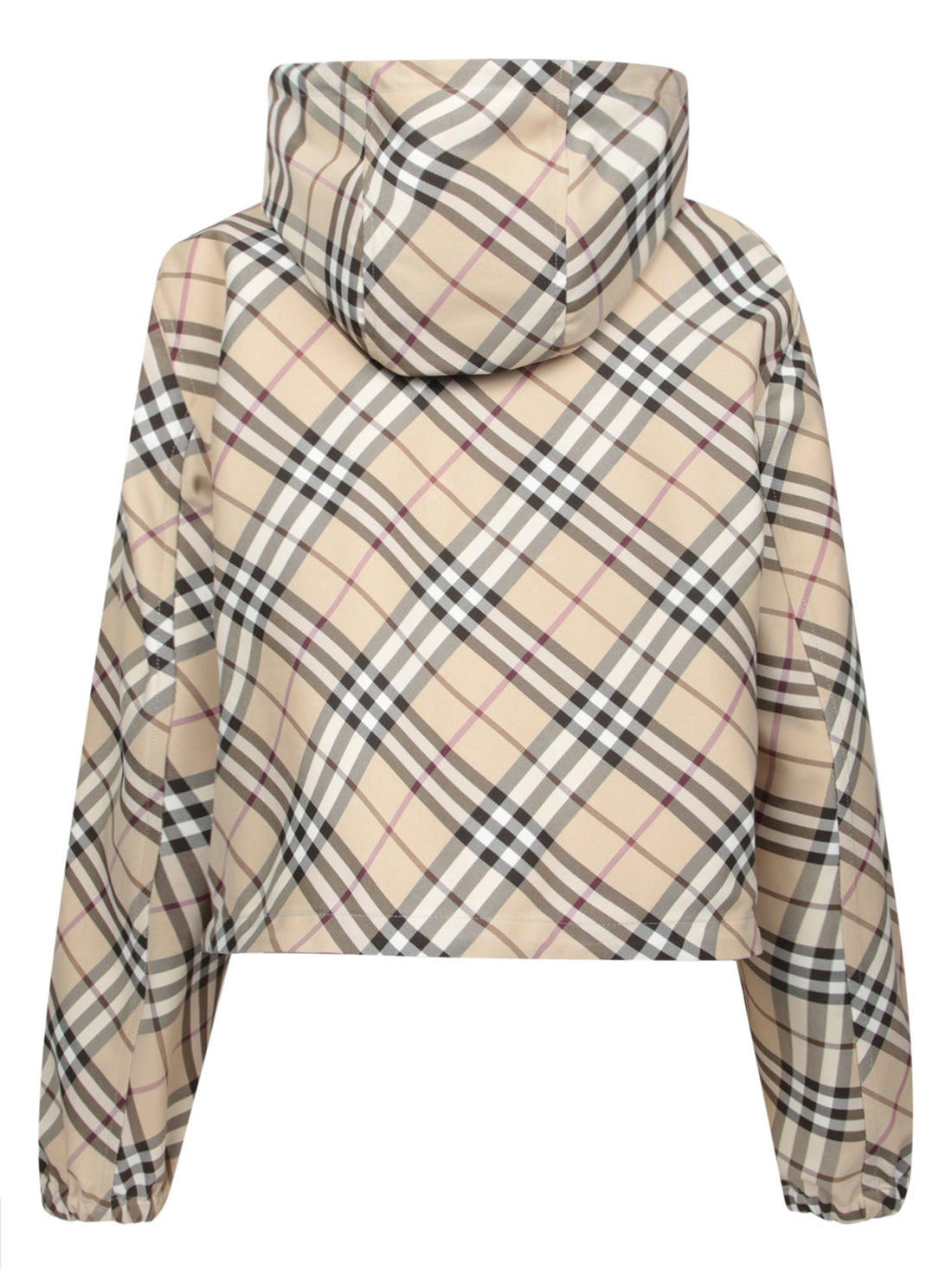 BURBERRY Contemporary Check Pattern Jacket for Women