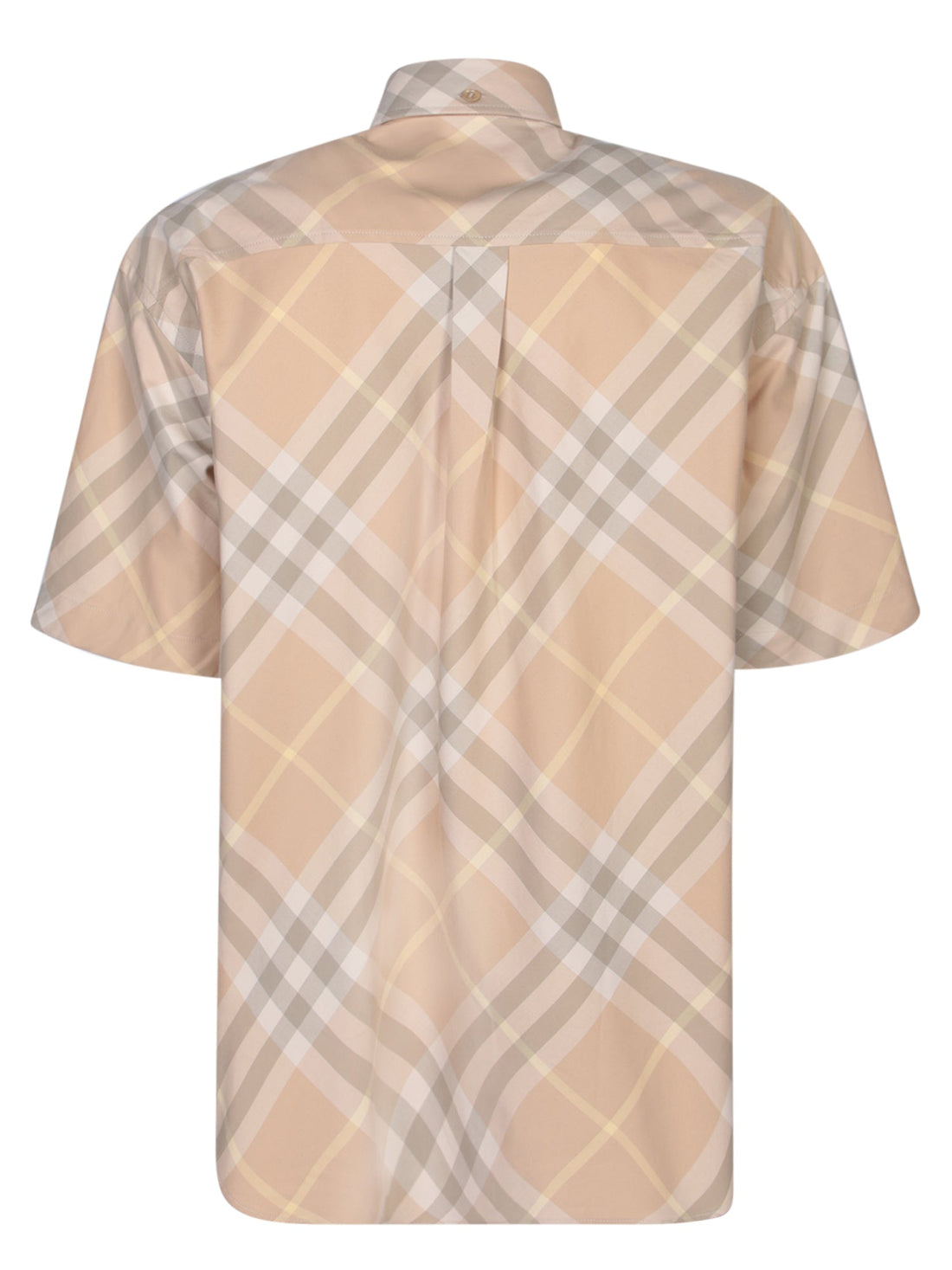 BURBERRY Short Sleeve Button-Up Shirt for Men