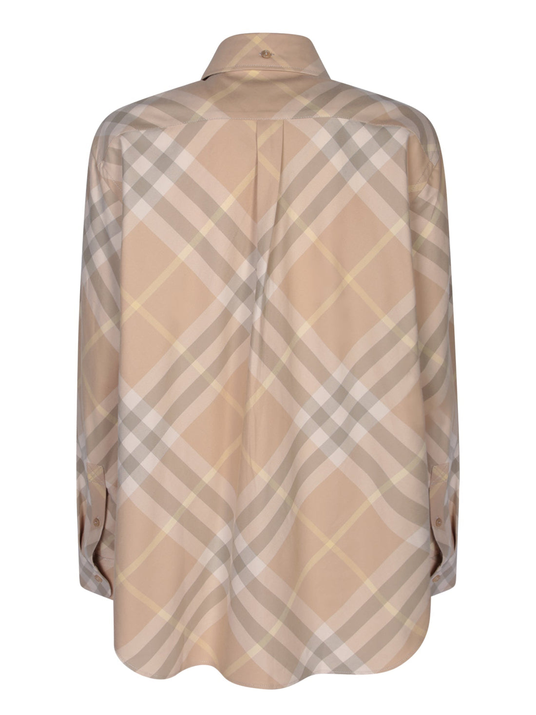 BURBERRY Classic Short Sleeve Cotton Shirt for Women