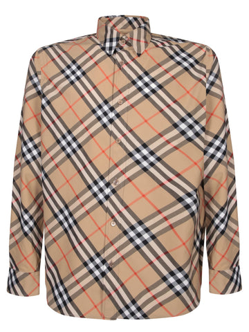 BURBERRY Classic Long Sleeve Button-Up Shirt for Men