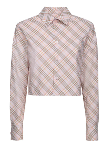 BURBERRY Elegant Long-Sleeve Check Shirt for Women