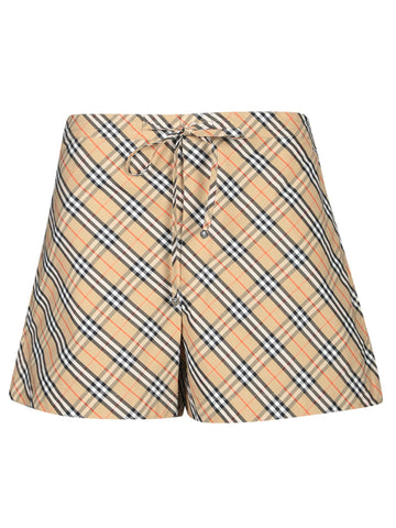 BURBERRY Chic Cotton Bermudas for Women - Spring Summer 25