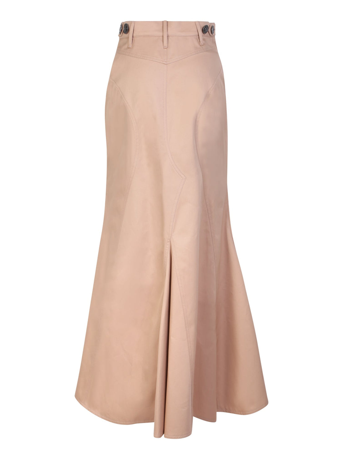 BURBERRY High-Waisted Long Skirt