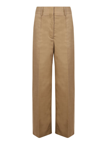 BURBERRY Wide-Leg Tailored Trousers for Women