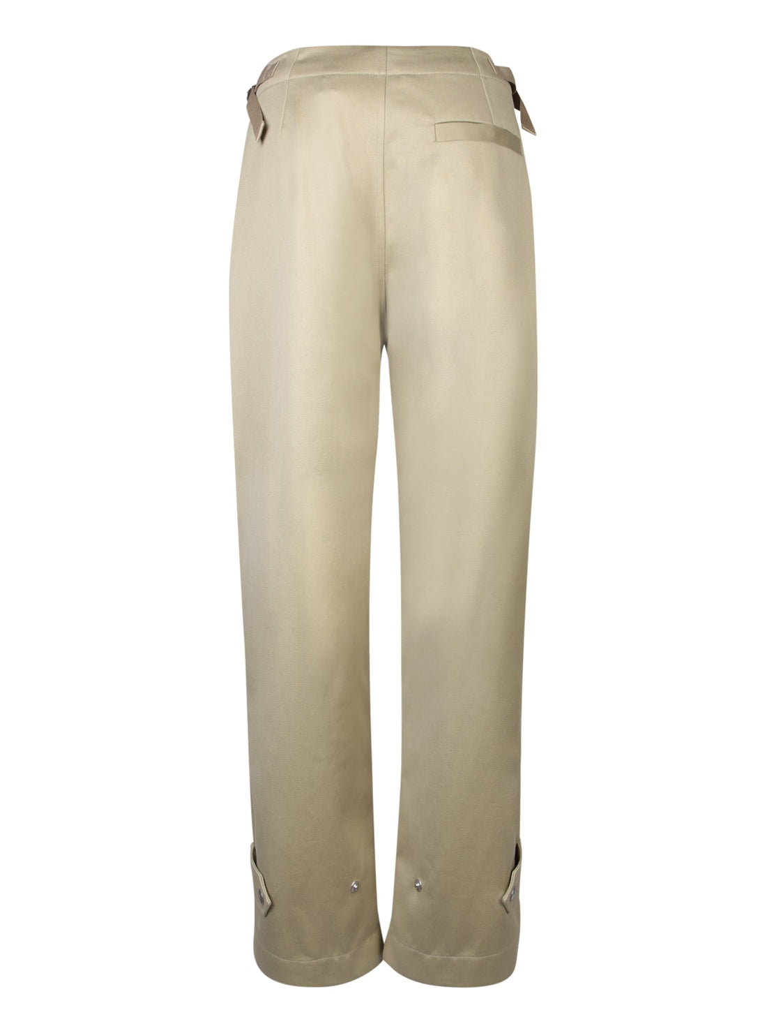 BURBERRY Adjustable Waist Mid-Rise Trousers for Women