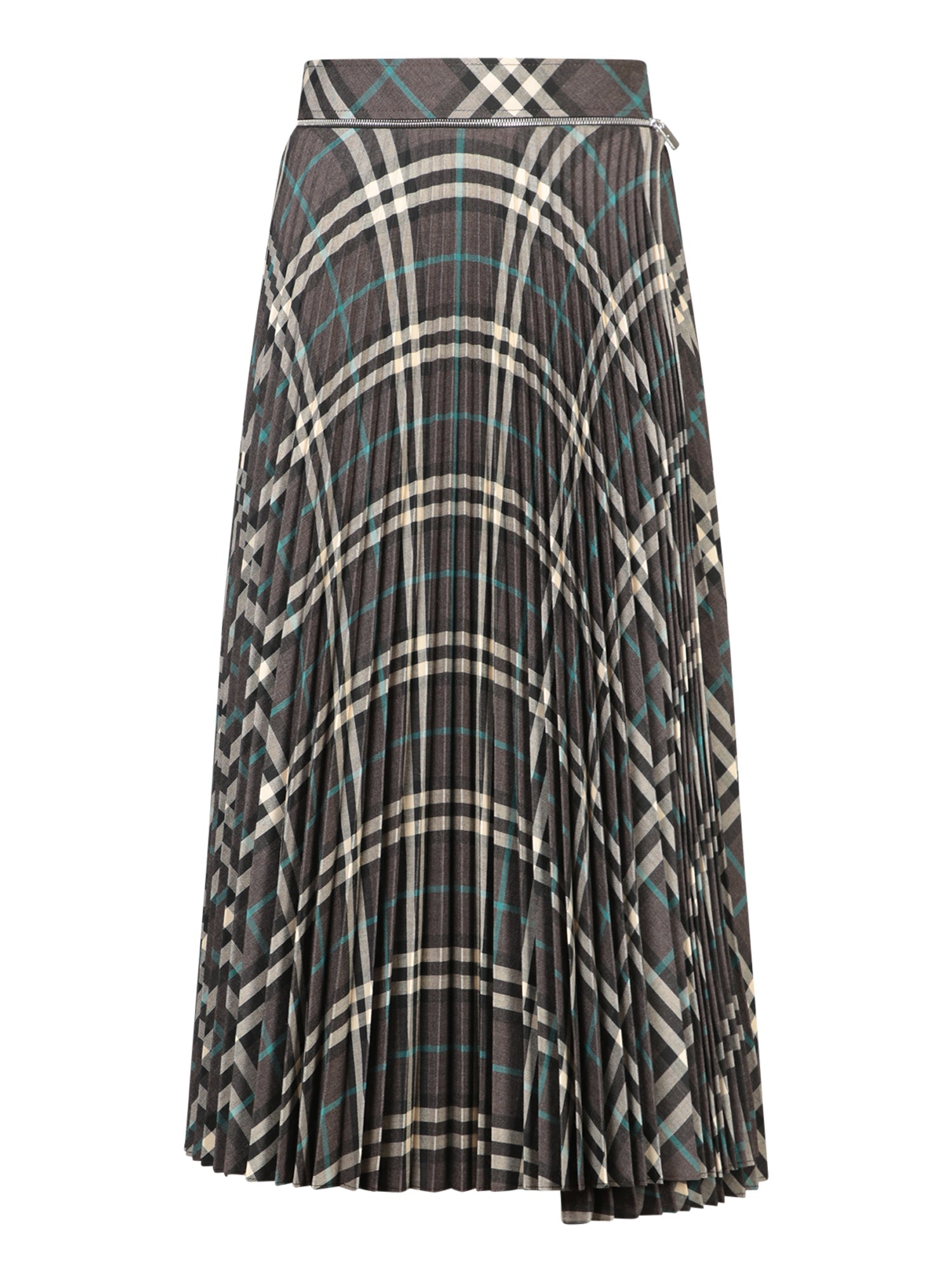 BURBERRY Pleated Midi Skirt for Women