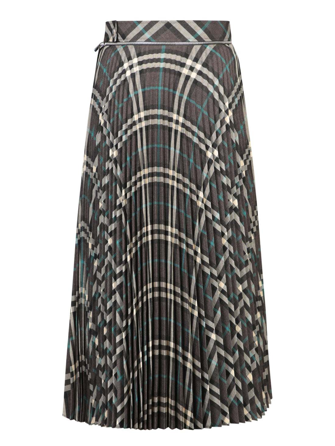 BURBERRY Pleated Midi Skirt for Women