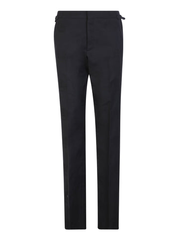 BURBERRY Stylish Tailored Black Trousers for Men